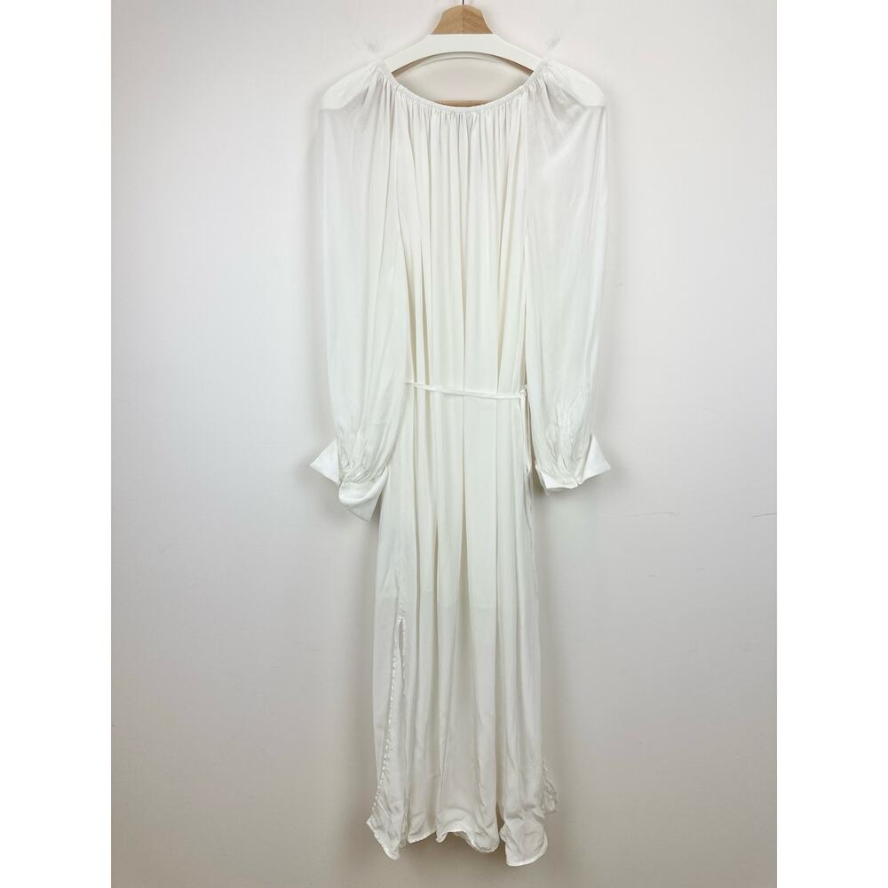 J.Crew Collection Sheer Maxi Dress Viscose Oversized Minimalist Boho Medium NWT - Picture 12 of 12